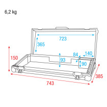 Case for ColorCue 4 Flight Case