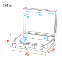 Universal Foam Case 1 Baule schiuma universale 1