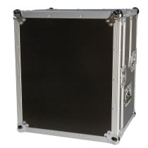 Wireless Microphone Case 2 Striscia 6 U, 19 pollici, con due cassetti