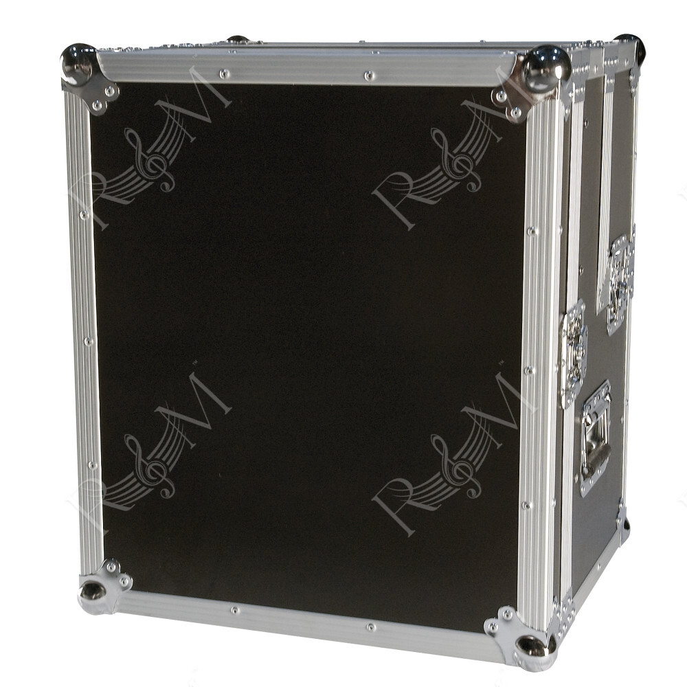 Wireless Microphone Case 2 Striscia 6 U, 19 pollici, con due cassetti