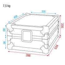 Case for Pioneer DJM-mixer modelli: 600/700/800