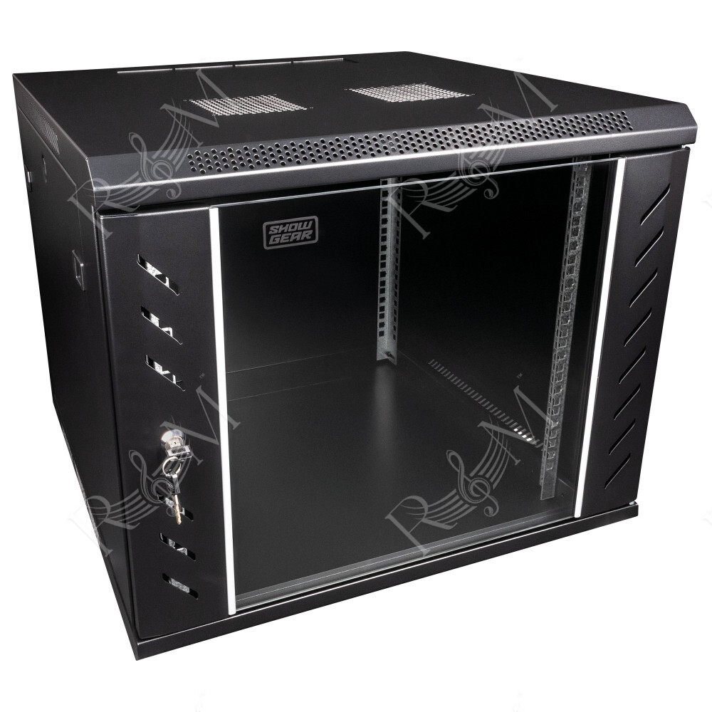 RCA-WMF-9 9 U Armadio di rete con porta in vetro