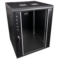 RCA-WMF-15 15 U Armadio di rete con porta in vetro