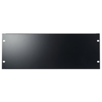 19 inch Blind Panel Black 4U
