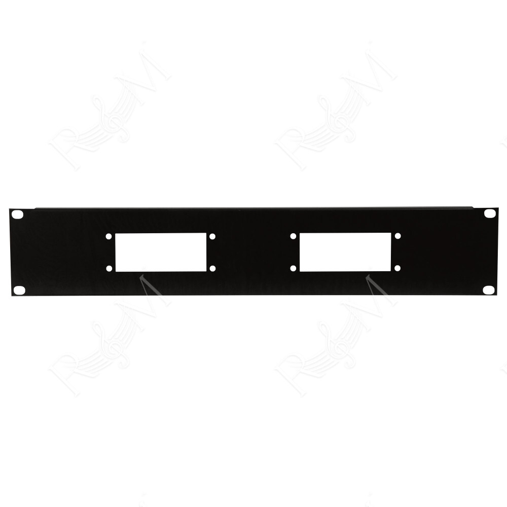 19 Inch Multi Connector Panel Per 2 x multiconnettori a 16 poli