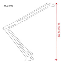Broadcast Stand 1650-2200mm