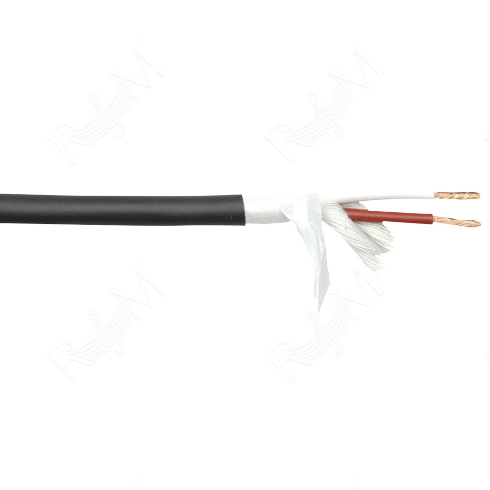 SPK-215 Cavo altoparlante da palco 2 x 1,5 mm - 100 m su rocchetto - rivestimento nero