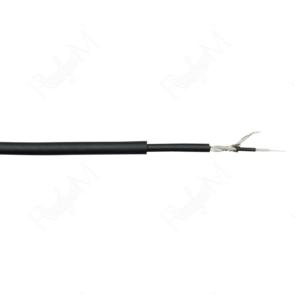 LC-126 Cavo di linea asimmetrico nero - 100m su rocchetto
