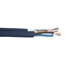 Flexible CAT5 + Power cable 3x 1.5 mm² 100 m su rocchetto