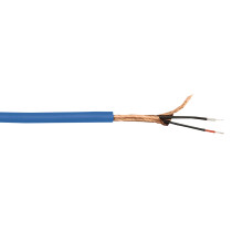 MC-226 Isolamento doppio cavo microfono blu - 100m su rocchetto