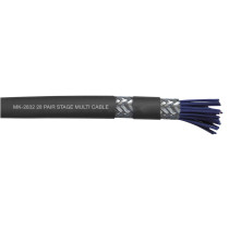 MK-2832 28 Coppie stage multicore - doppia schermatura - rivestimento nero