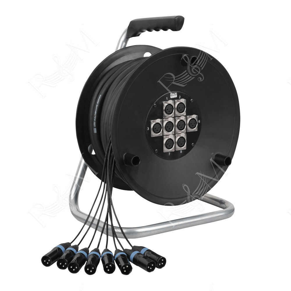 Python 8 Stagewheel 8x XLR 15 m
