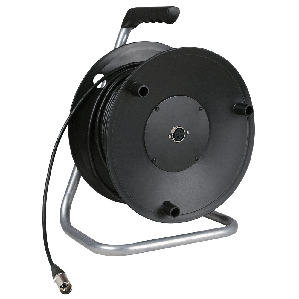 Cable Drum with 50 m Microphone Cable 50 m