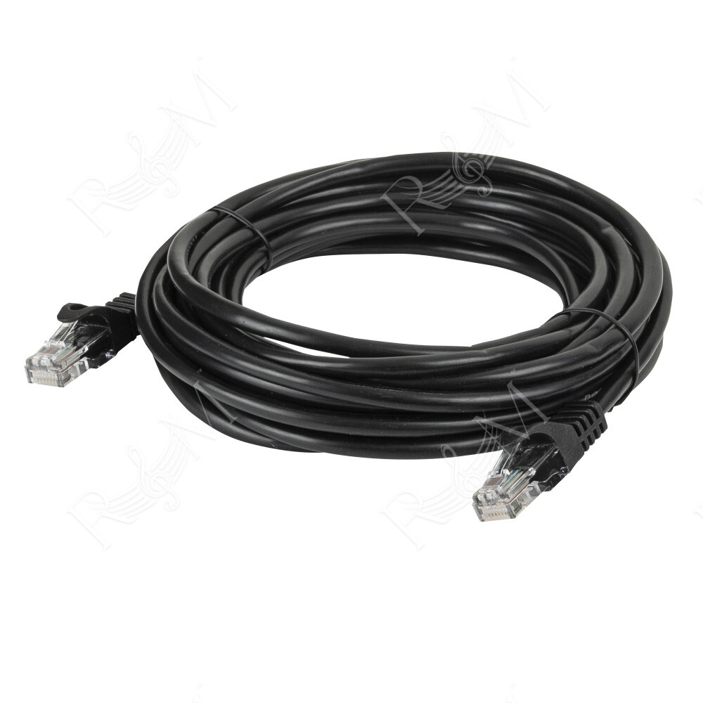 Cat5e Cable - U/UTP Black 20 m