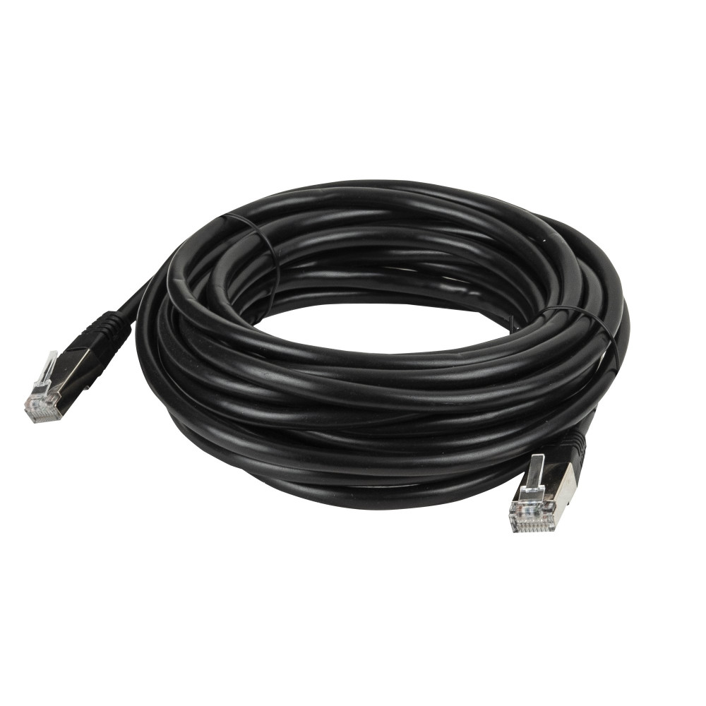 CAT6 Cable - F/UTP Black 0.75 m