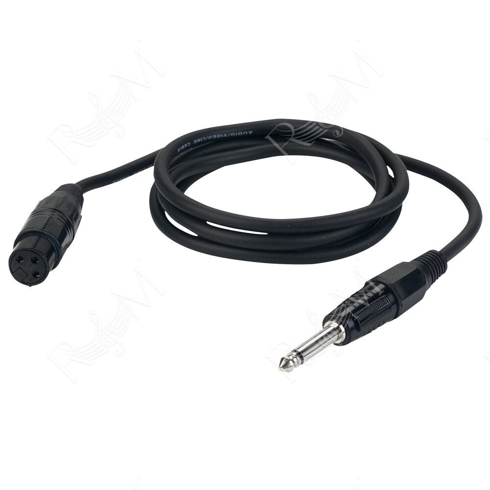 FL02 - unbal. XLR/F 3P to Jack mono 1,5 m
