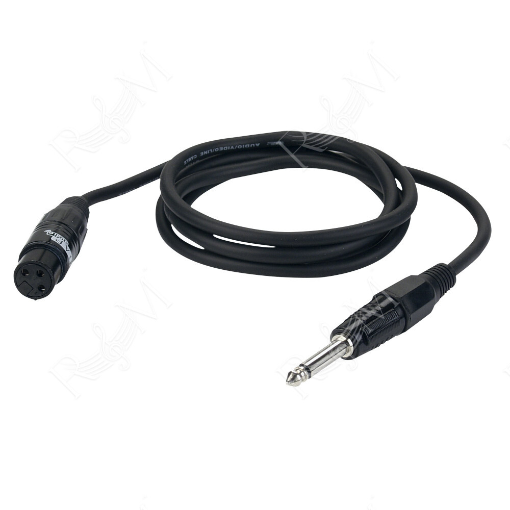 FL02 - unbal. XLR/F 3P to Jack mono 6 m
