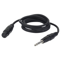 FL03 - bal. XLR/F 3P to Jack stereo 1,5 m