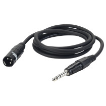 FL04 - bal. XLR/M 3P to Jack stereo 3 m