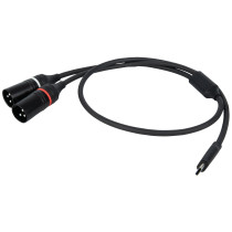 FL112 - Da USB-C a 2 XLR/M 3P