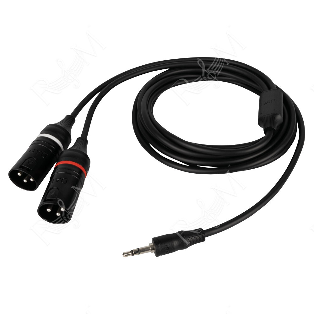 FL120 - mini-jack stereo maschio a 2 XLR/M 3P
