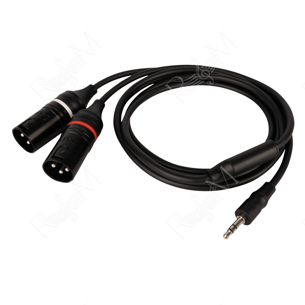 FL120 - mini-jack stereo maschio a 2 XLR/M 3P