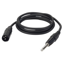 FL13 - unbal. XLR 3P, male to Jack mono 1,5 m