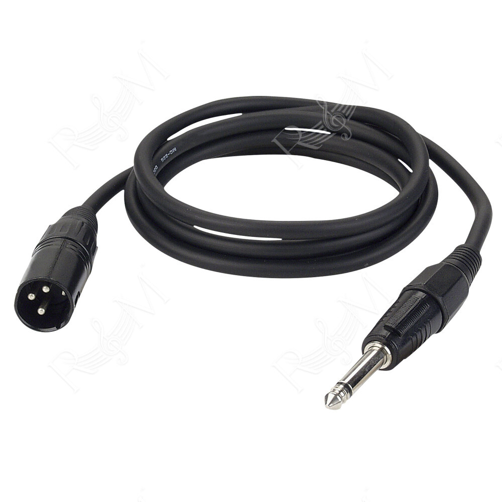 FL13 - unbal. XLR 3P, male to Jack mono 1,5 m