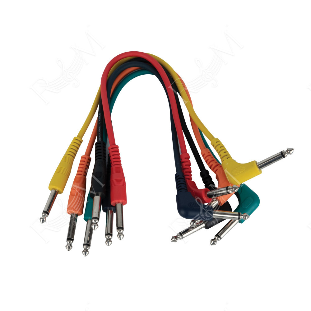 FL14 - 6 coloured unbal. patch straight to 90° 30 cm