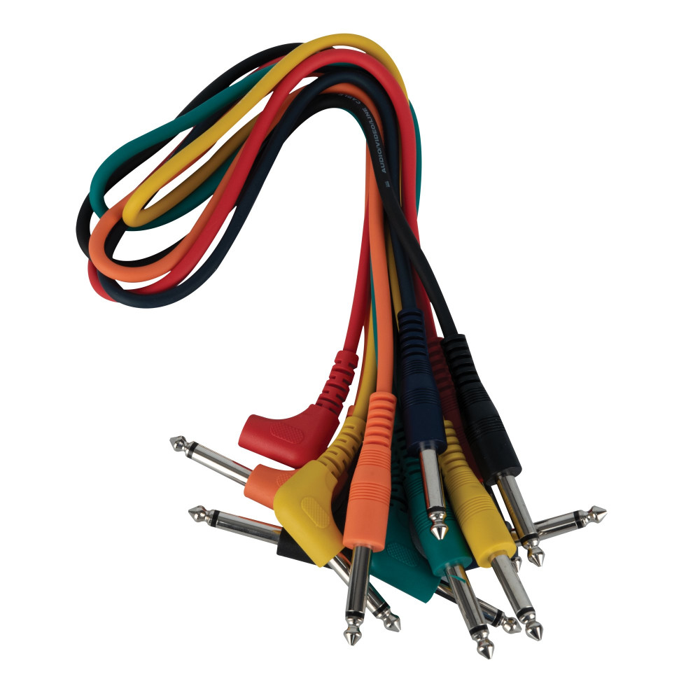 FL14 - 6 coloured unbal. patch straight to 90° 60 cm