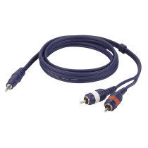 FL30 - stereo mini-jack to 2 RCA male L/R 3 m