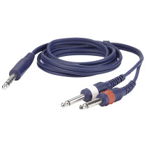 FL34 - stereo Jack to 2 mono Jack L/R 3 m