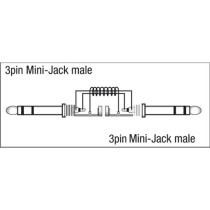 FL45 - mini-jack to mini-jack 1,5 m