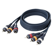FL47 - 2 x RCA + 1 x Digital cable 6,0m