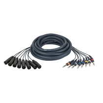FL68 - 8 XLR/M 3P to 8 Jack stereo 3 m