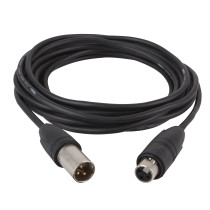 FL82 - IP65 DMX/AES-EBU XLR/M 3P to XLR/F 3P Neutrik XX 3 m XX HD