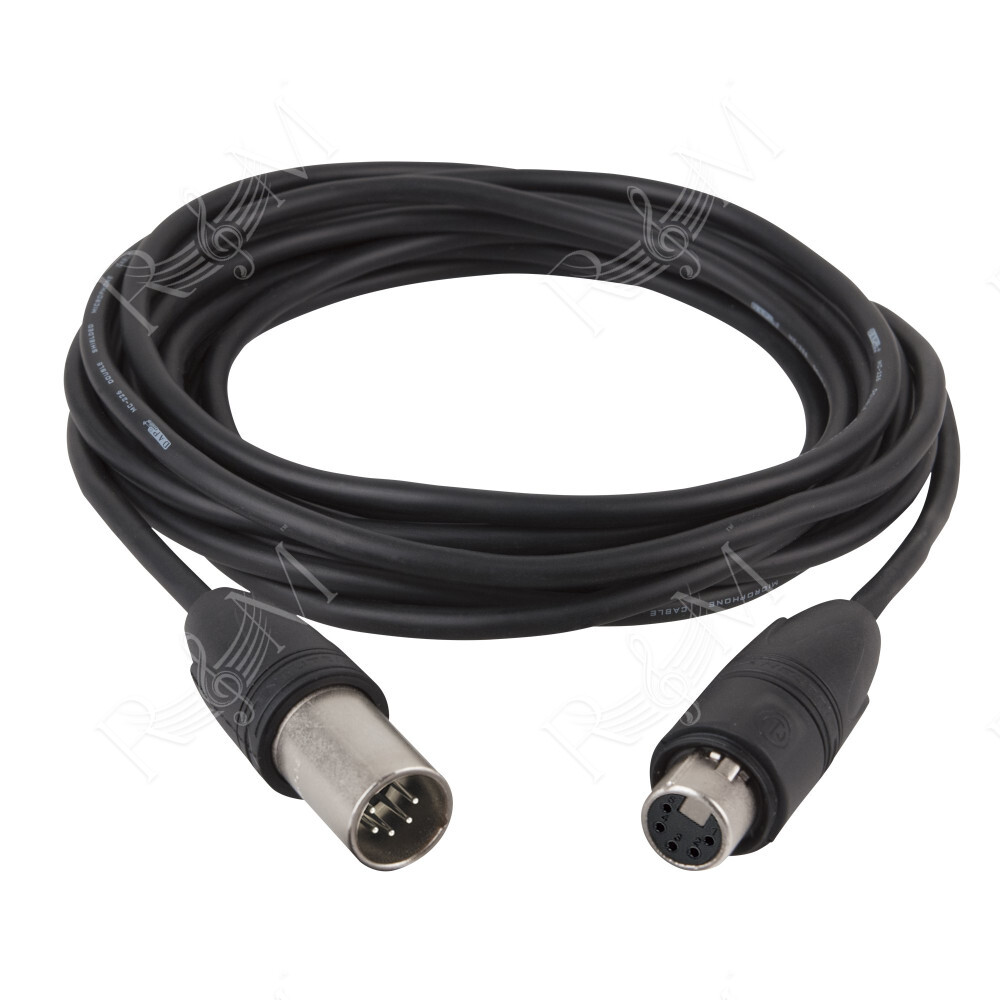 FL83 - IP65 DMX/AES-EBU XLR/M 5P to XLR/F 5P Neutrik XX HD 6 m XX HD
