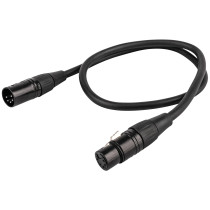 FL86 - DMX/AES-EBU XLR/M 5P to XLR/F 5P 0,75 m