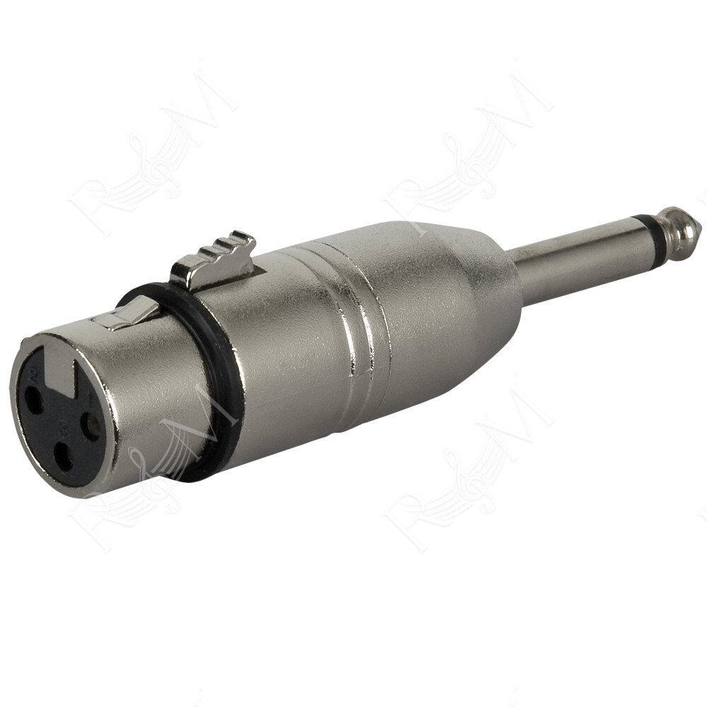 FLA23 - XLR 3P female to Jack mono male