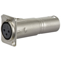 FLA50 - XLR 3P female to XLR 3P male chassis