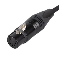 FLN85 Quad DMX e Cavo AES/EBU Serie Neutrik NC5-BA G