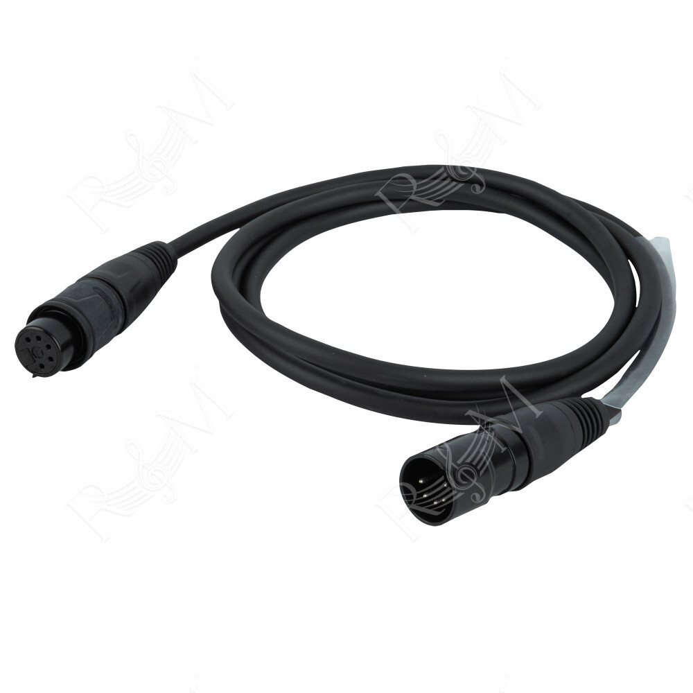 FLR75 - IP65 DMX/AES-EBU da XLR/M 5P a XLR/F 5P Serie Rean RCX5