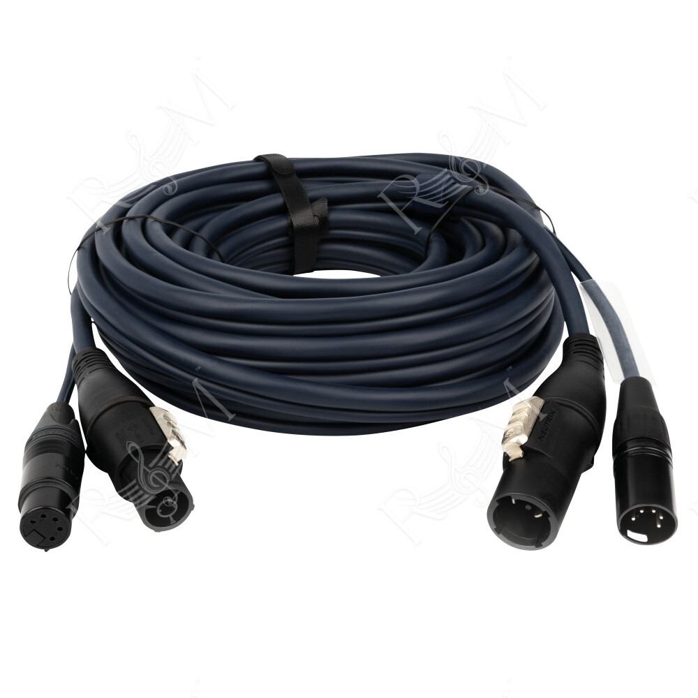 Cavo Hybrid FP-14 - powerCON TRUE1 & 5-pin XLR