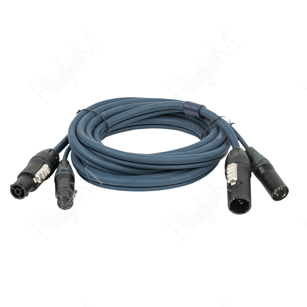 Cavo Hybrid FP-14 - powerCON True1 & 5-pin XLR