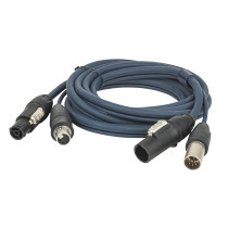 Cavo Hybrid FP-16 - powerCON TRUE1 & 5-pin XLR IP