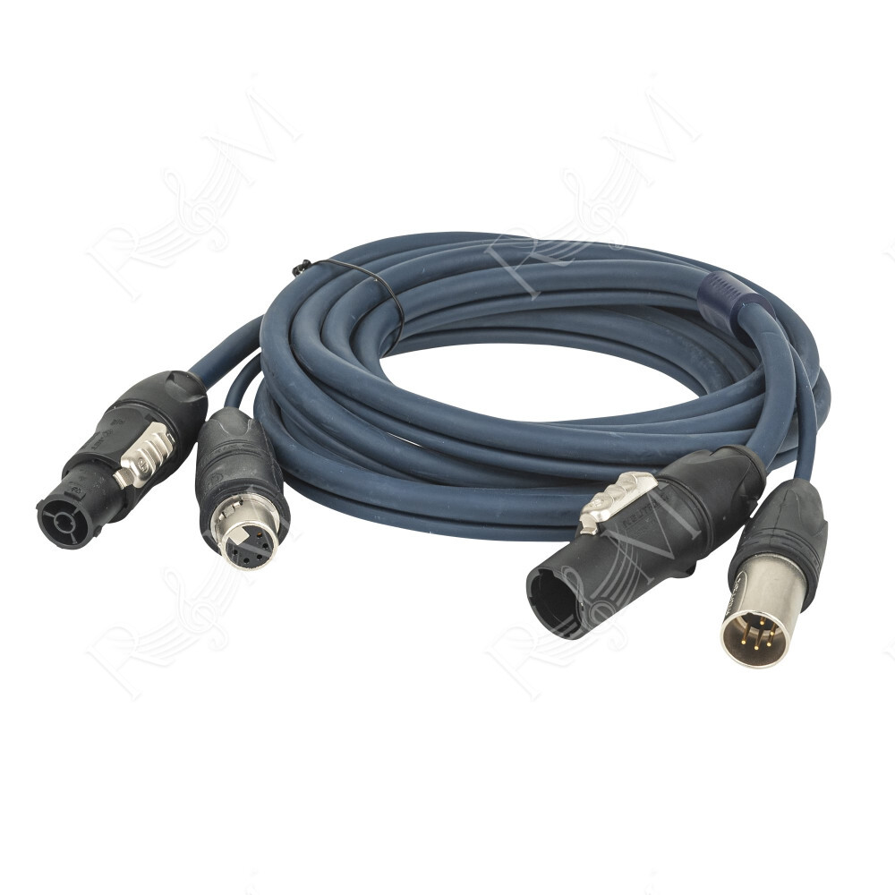 Cavo Hybrid FP-16 - powerCON TRUE1 & 5-pin XLR IP