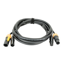 FP22 Hybrid Cable - Power Pro True & 3-pin XLR - D MX / Power
