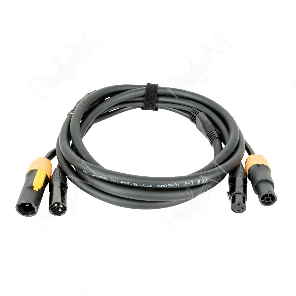 FP22 Hybrid Cable - Power Pro True & 3-pin XLR - D MX / Power
