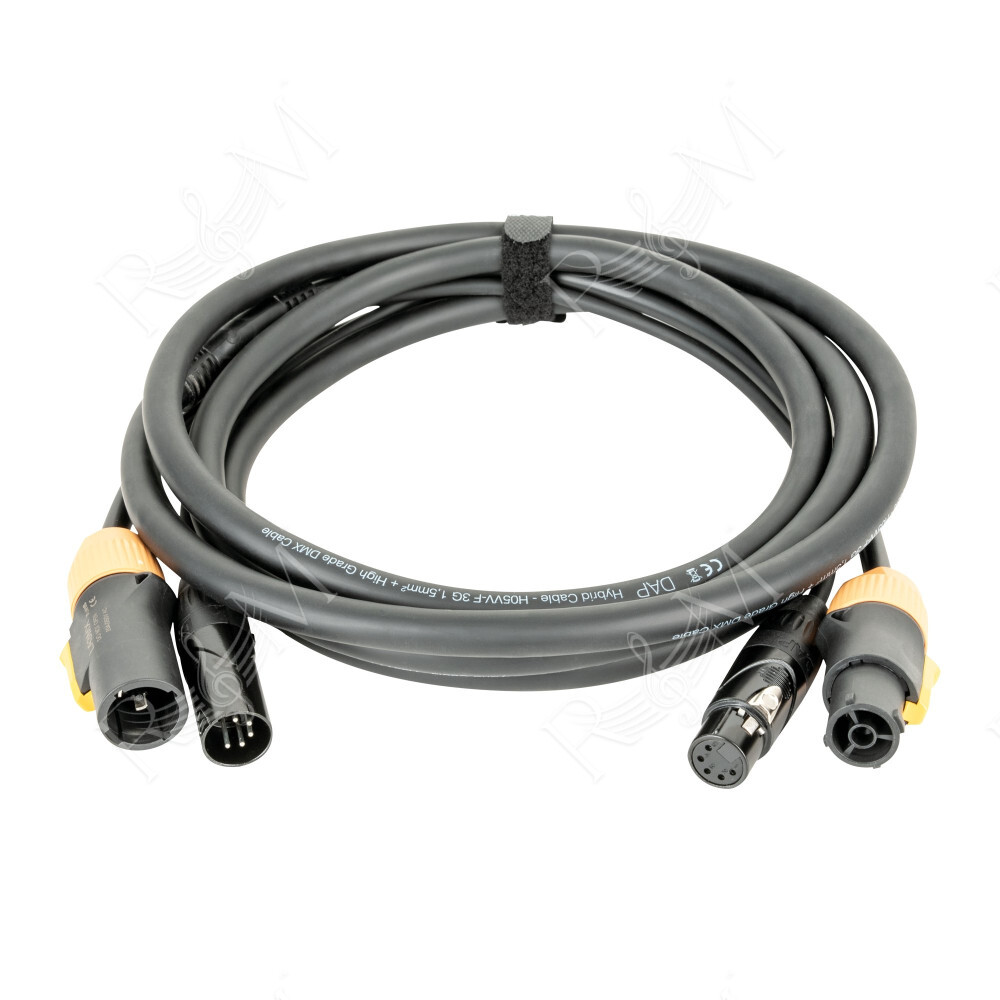 FP23 Hybrid Cable - Power Pro True & 5-pin XLR - D MX / Power