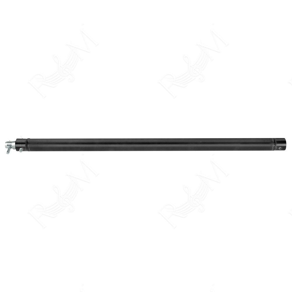 F Truss - Single Tube 50 mm Tube F 1000 - incl. 1x female receiver - 100 cm - black